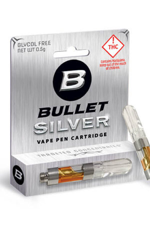 Bullet Silver Vape Cartridge