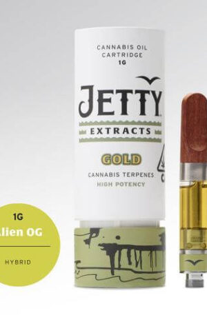 Jetty Extracts Gold Vape Cartridge France