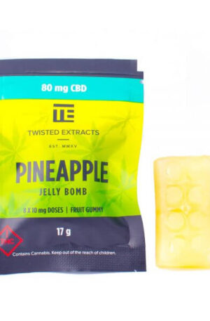 Pineapple CBD Jelly Bomb