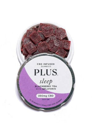 Plus CBD Sleep Blackberry Tea Gummies