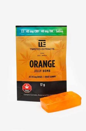 Twisted Extracts Orange Jelly Bomb